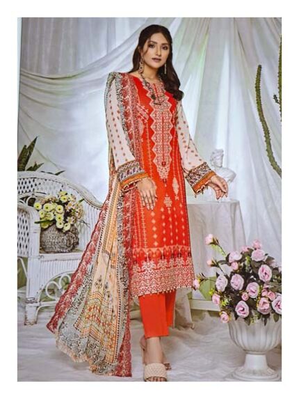 Pakistani Swissmiss Lawn 3Pcs 010