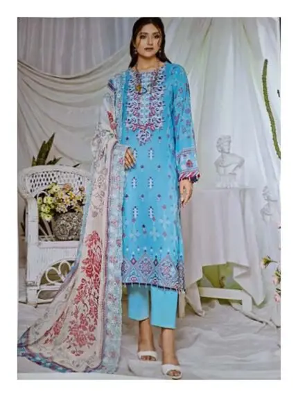 Pakistani Swissmiss Lawn 3Pcs 008