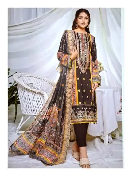 Pakistani Swissmiss Lawn 3Pcs 006
