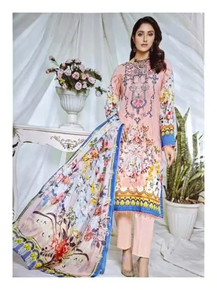 Pakistani Swissmiss Lawn 3Pcs 007